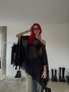 CAPA SHEER - BLACK