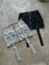 MINI FALDA DENIM