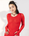 MOON SKIN DRESS - CHERRY