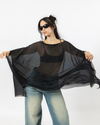 CAPA SHEER - BLACK
