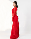 MOON SKIN DRESS - CHERRY