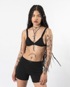 BRALETTE RIB - BLACK