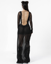 MOON SKIN DRESS - BLACK