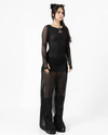 MOON SKIN DRESS - BLACK
