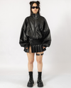 SET LEATHER - BLACK