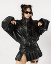 SET LEATHER - BLACK