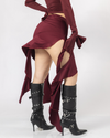 COREFIRE MINI SKIRT - WINE