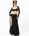 PIERCING MINI TOP - BLACK
