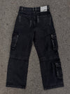 CARGO JEAN - BLACK