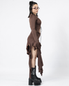 COREFIRE MINI SKIRT - BROWN