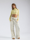 MAXI PANT COMFY - BONE