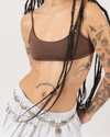 BASIC MINI TOP - BROWN
