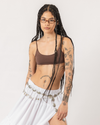 BASIC MINI TOP - BROWN