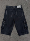 JORTS JEAN - BLACK