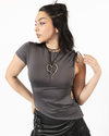 GLOWBITE TOP - GRAY