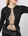 COREFIRE TOP - BLACK