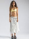 MIDI SKIRT - BONE