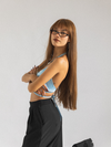 BLOW MINI TOP - BLUE