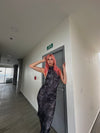 OBSIDIAN MESH DRESS- BLACK