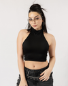 REGROWTH TOP - BLACK