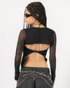 STORMKISS TOP - BLACK