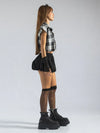 CAMISA CROPPED - SQUARES