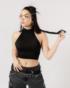 REGROWTH TOP - BLACK