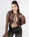 COREFIRE TOP - BROWN