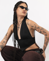 BURN TOP - BLACK