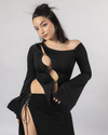STARDUST TOP - BLACK