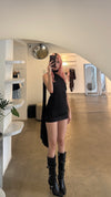 KNOT DRESS- BLACK