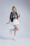 MINI SKIRT GLOBE - BONE