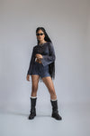MINI SHORT PANTHER - DARK GRAY