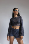 MINI SHORT PANTHER - DARK GRAY