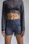 MINI SHORT PANTHER - DARK GRAY