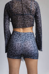 MINI SHORT PANTHER - DARK GRAY