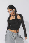 MESH MANGUITO - BLACK