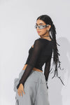 MESH MANGUITO - BLACK