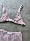 BRALETTE TOP RIB - PINK