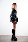 LEATHER JACKET - BLACK