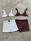 SET BRALETTE RIB - BROWN